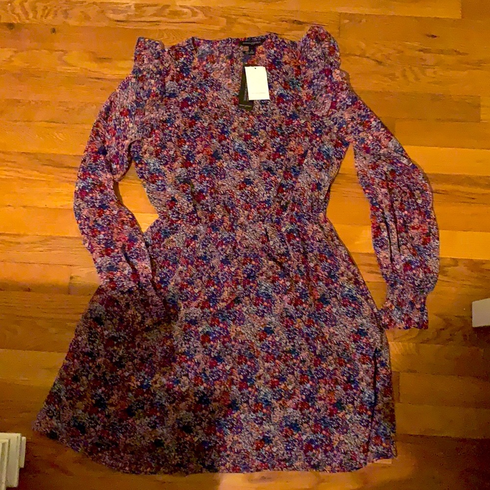 Floral peasant dress